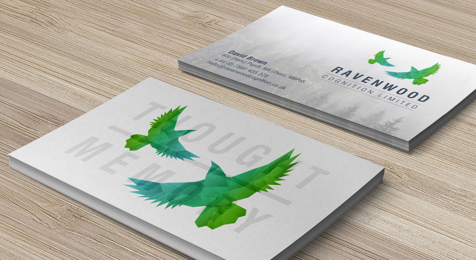 Ravenwood Business Cards