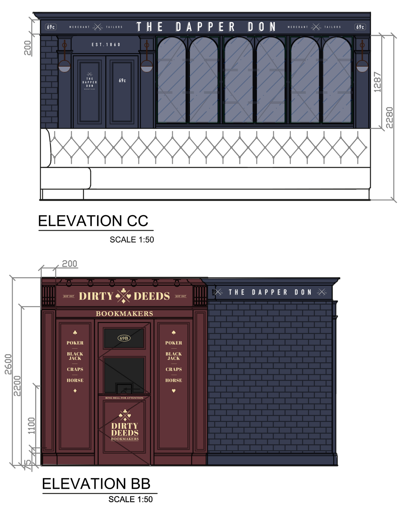 Interior graphics